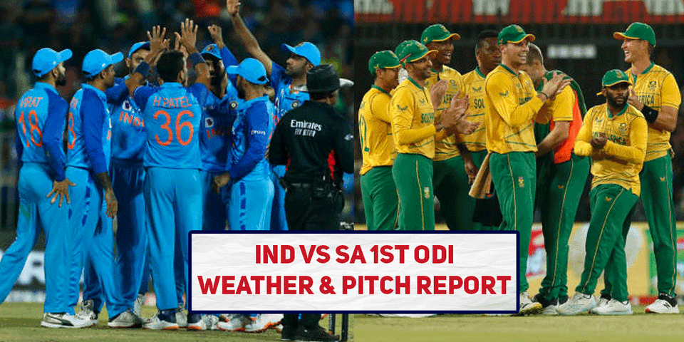 IND vs SA: 1st odi 2022- pitch and weather report