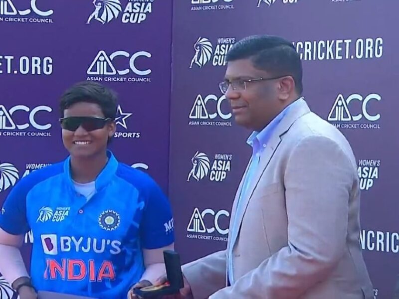 Deepti Sharma player of the tournament in Asia Cup 2022