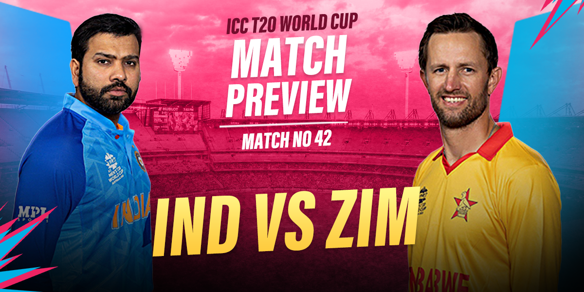 IND Kvs ZIM Match Preview, playing XI, head to head