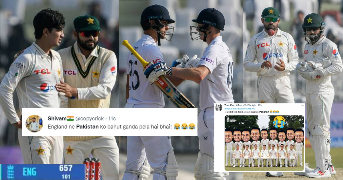 Pakistan team Troll After Poor Bowling against Engalnd in 1st Test