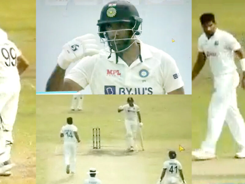 बांग्लादेशी गेंदबाज ने LIVE मैच में अश्विन को दिखाई आंख, तो बुरी तरह झल्लाए रविचंद्रन ने दिया ऐसा रिएक्शन, वायरल हुआ VIDEO