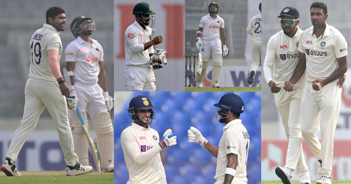 BAN vs IND - 2nd test day 1