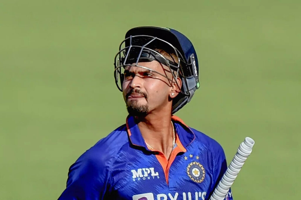 Shreyas iyer Ruled out of IND vs NZ ODI Series