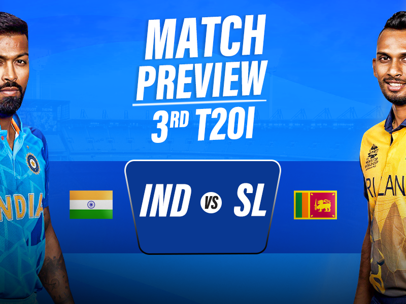 IND vs SL 3rd t20 Match Preview 3rd T20