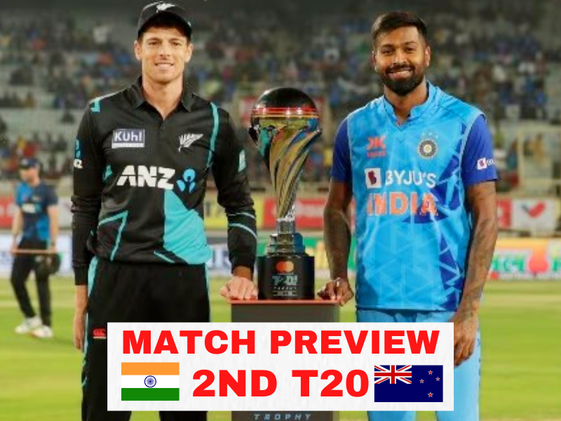 IND vs NZ: सीरीज पर बराबरी करने के लिए हार्दिक पांड्या के पास होगा आखिरी मौका, जानिए दूसरे T20 से जुड़ी हर जरूरी जानकारी