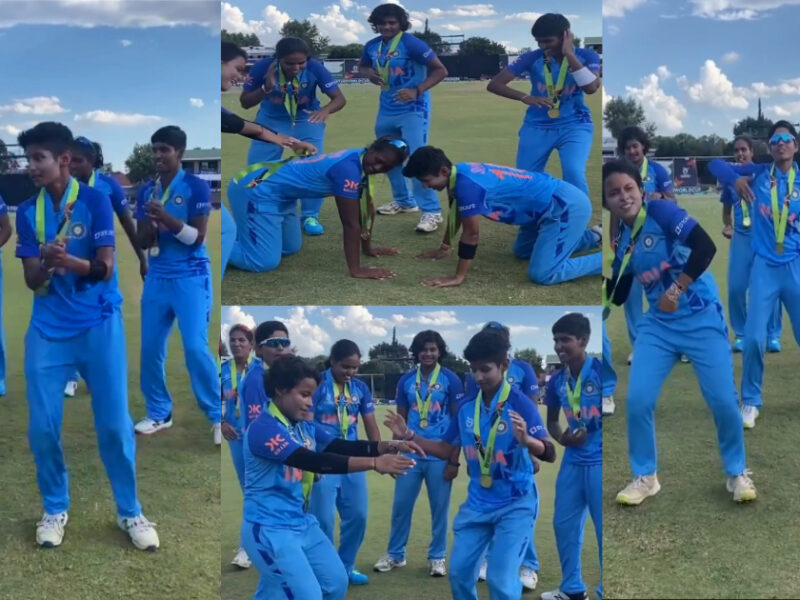 Women Team India Danced on Kala Chashma Song After World Cup Victory
