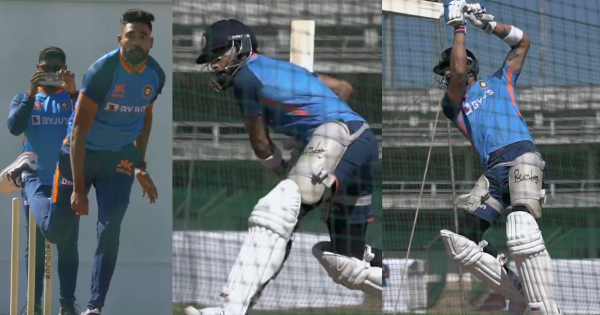 Virat Kohli Hits Tremendous Sixes in nets