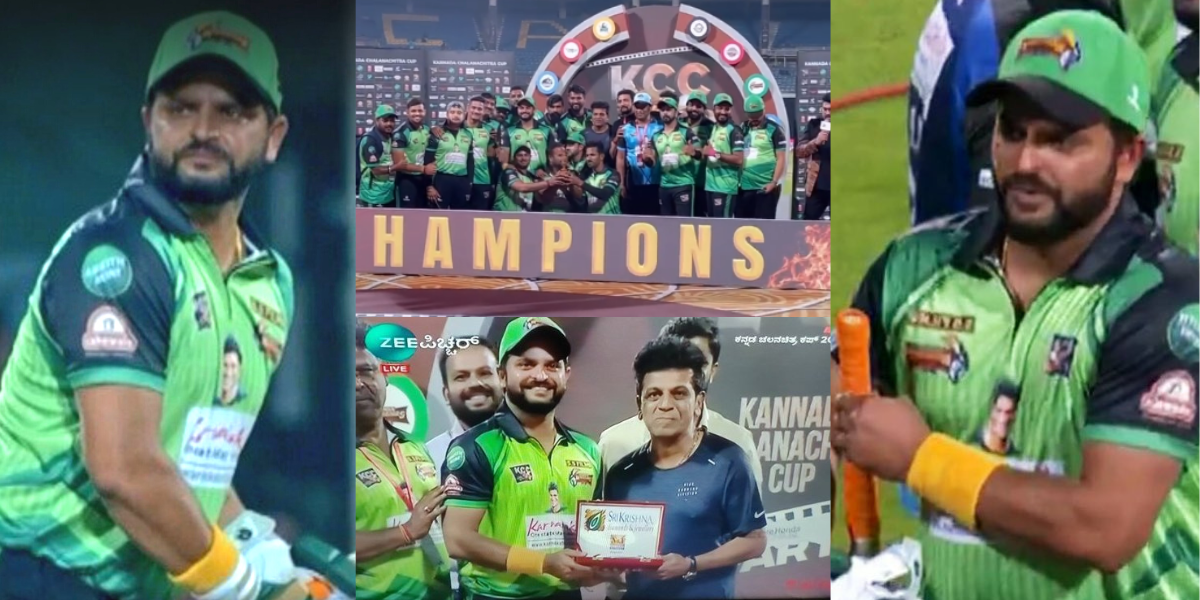 VIDEO: पहले गेंद से बरपाया कहर, फिर जड़ा तूफानी अर्धशतक, फाइनल में कोहराम मचाकर सुरेश रैना ने जिताया टीम को KKC 2023 का खिताब
