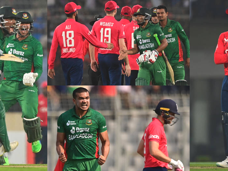ENG vs BAN: वर्ल्ड चैंपियन को रौंदकर बांग्लादेश ने रचा इतिहास, टी20 सीरीज में इंग्लैंड का 3-0 सूपड़ा साफ कर दर्ज की रोमांचक जीत