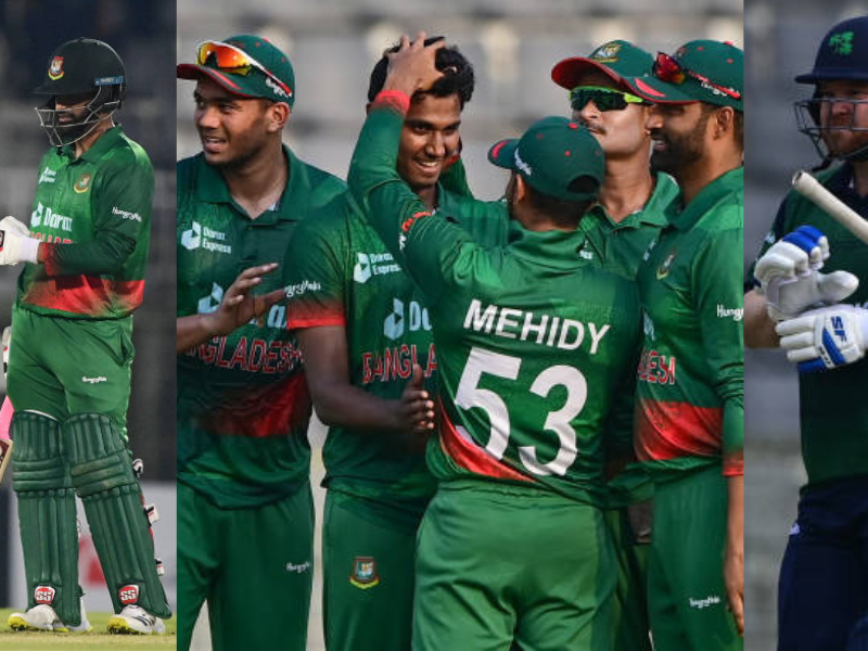BAN vs IRE: ODI क्रिकेट से बांग्लादेश ने किया खिलवाड़, महज 79 गेंदों में आयरलैंड को रौंदकर 10 विकेट से सीरीज पर 2-1 से दर्ज की शानदार जीत