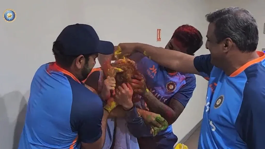 Team India Holi Celebration Video