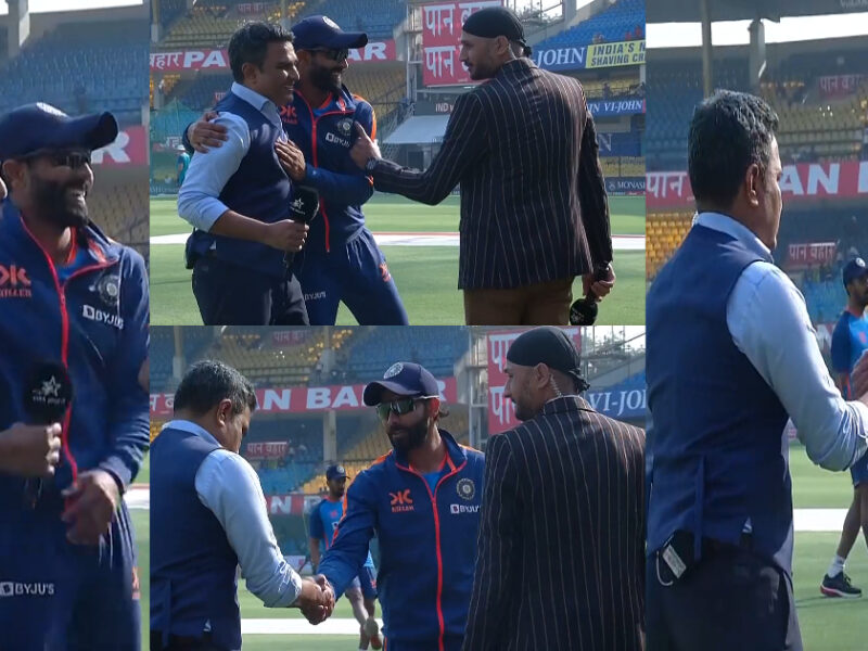 क्रिकेट के दो दुश्मन बने दोस्त, इंदौर में गले लगाकर जडेजा ने मांजरेकर के साथ शुरू की दोस्ती, वायरल हुआ दिल छू लेने वाला VIDEO