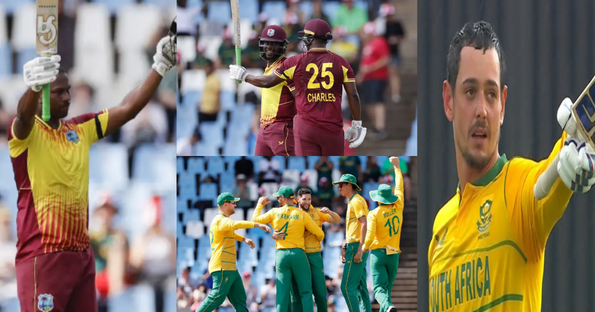 WI vs SA: डिकॉक ने उधेड़ी वेस्टइंडीज की बखिया, दक्षिण अफ्रीका ने 18.5 ओवर में चेज कर डाले 259 रन