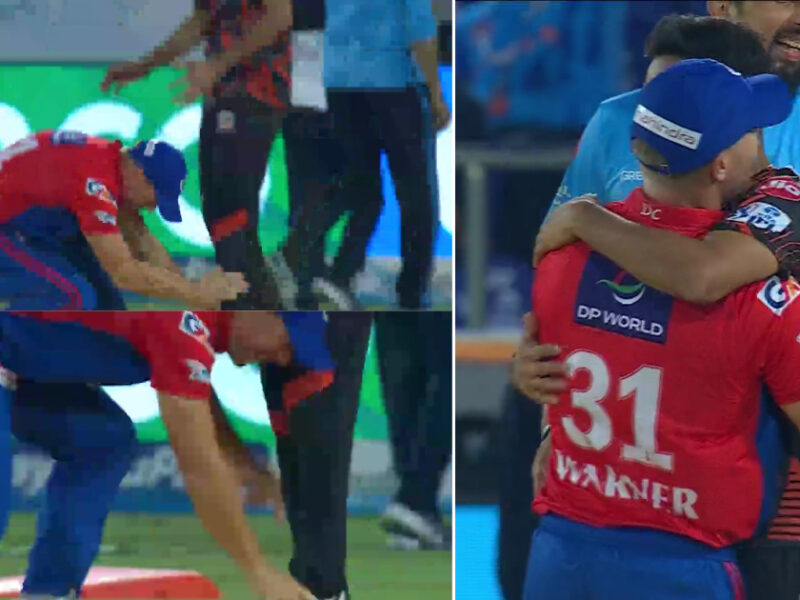 मैच से पहले डेविड वॉर्नर ने छूए भुवनेश्वर कुमार के पैर, वायरल हुआ दिल छू लेने वाला VIDEO