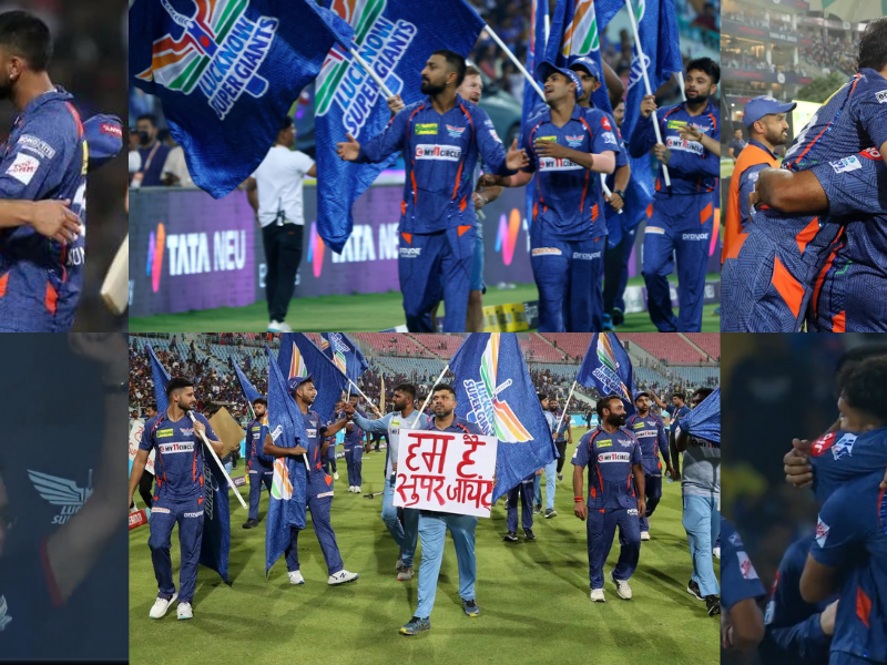 मुंबई के खिलाफ जीत के बाद भावुक हुए LSG के खिलाड़ी, फिर जमकर मनाया जश्न