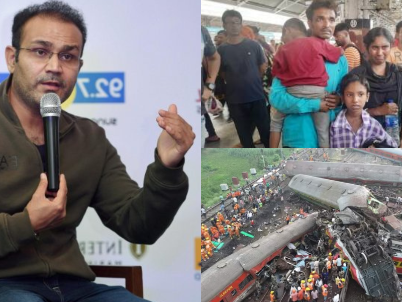 Virender Sehwag announces free education for the children of Odisha train accident victims
