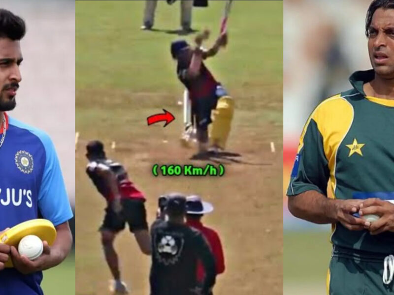 VIDEO: Umran Malik मलिक नहीं, बल्कि ये भारतीय तेज गेंदबाज तोड़ेगा Shoaib Akhtar का रिकॉर्ड, 160KMPH की गति से तोड़ता है स्टंप