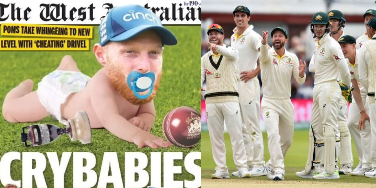 ben stokes has hit back at an australian newspaper which pictured him as a crybabies in eng vs aus