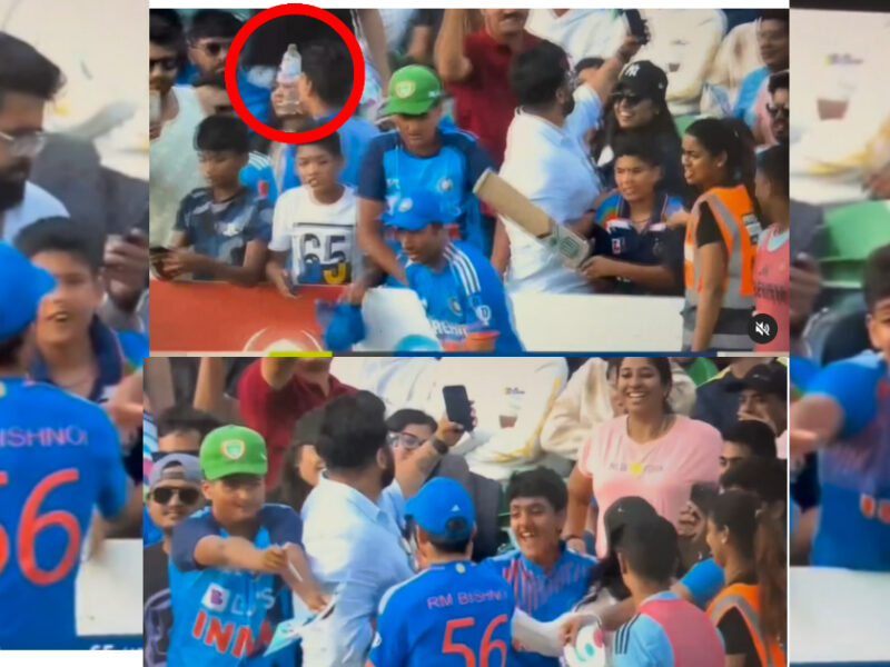 VIDEO: LIVE मैच में दर्शकों ने Ravi Bishnoi से मांगा पानी, तो भारतीय क्रिकेटर ने किया कुछ ऐसा कि जीत लिए करोड़ों दिल