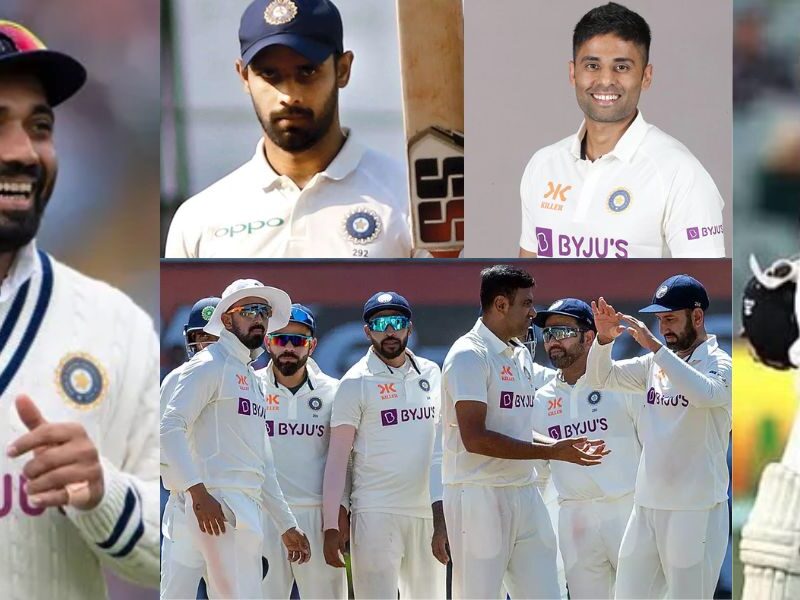 दक्षिण अफ्रीका के खिलाफ टेस्ट टीम इंडिया की घोषणा, रहाणे कप्तान, सूर्या-पुजारा-हनुमा विहारी की वापसी, यूजी-रूतुरात को मिला डेब्यू!
