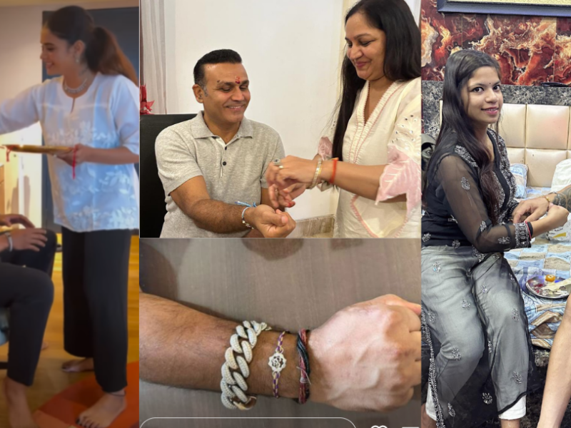 indian cricketers celebrate raksha bandhan 2023 in this style see beautiful pictures
