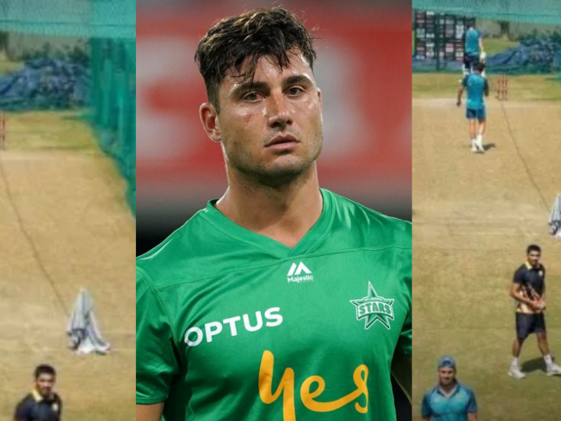 Ahead the IND vs AUS match Marcus Stoinis could not play the ball of 16 year old Indian bowler