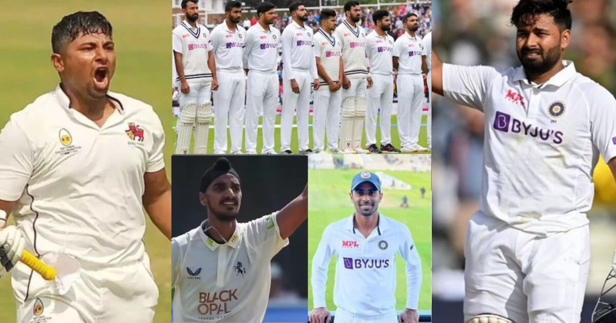 इंग्लैंड के खिलाफ 16 सदस्यीय टेस्ट Team India का ऐलान, ऋषभ पंत बने कप्तान, तो सरफराज-अर्शदीप को मिला पहला मौका
