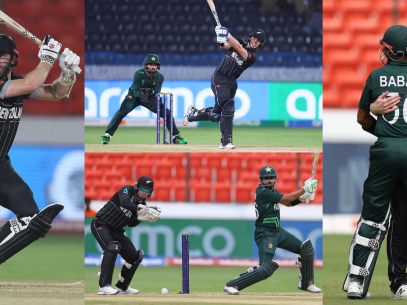 pak vs nz new zealand beat pakistan by 5 wickets in the world cup Warm up match 2023
