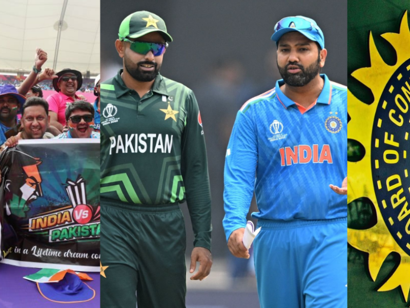 Fans vented their anger on BCCI for not showing World Cup 2023 ceremony in ind vs pak match