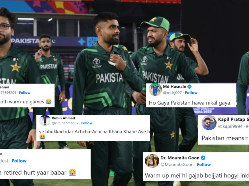 PAK vs AUS: "ये भारत में सिर्फ खाना खाने आए हैं", ऑस्ट्रेलिया के खिलाफ जीता हुआ मैच हारा पाकिस्तान, सोशल मीडिया पर जमकर उडी खिल्ली