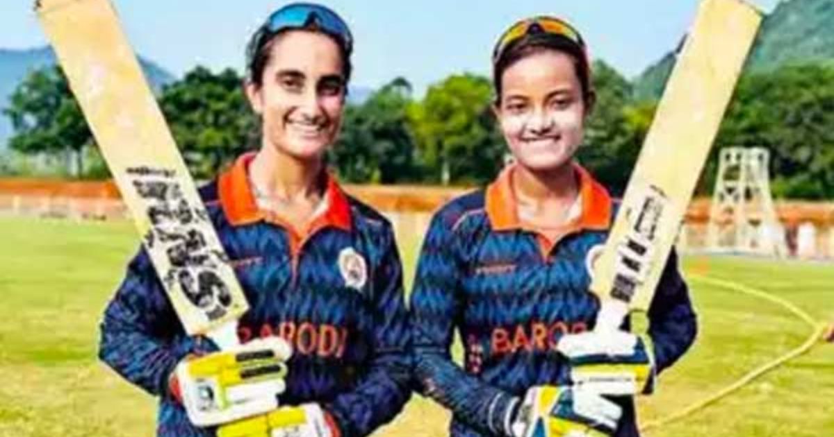  baroda under-19 women cricket team scored 420 runs against sa in bcci women odi cup