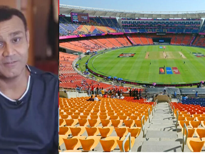ODI में फैंस की घटती दिलचस्पी से टूटा Virender Sehwag का दिल, नरेंद्र मोदी स्टेडियम को खाली देख BCCI को दी सलाह