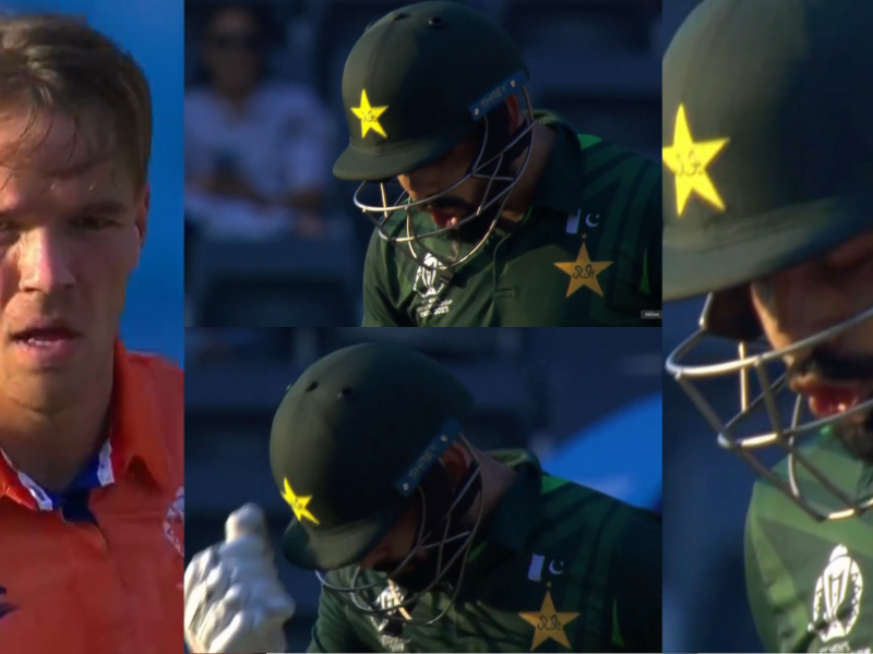 VIDEO: Shadab Khan ने उड़ाई खेल भावना की धज्जियां, नीदरलैंड्स के गेंदबाज को पवेलियन लौटते हुए दी गंदी-गंदी गालियां