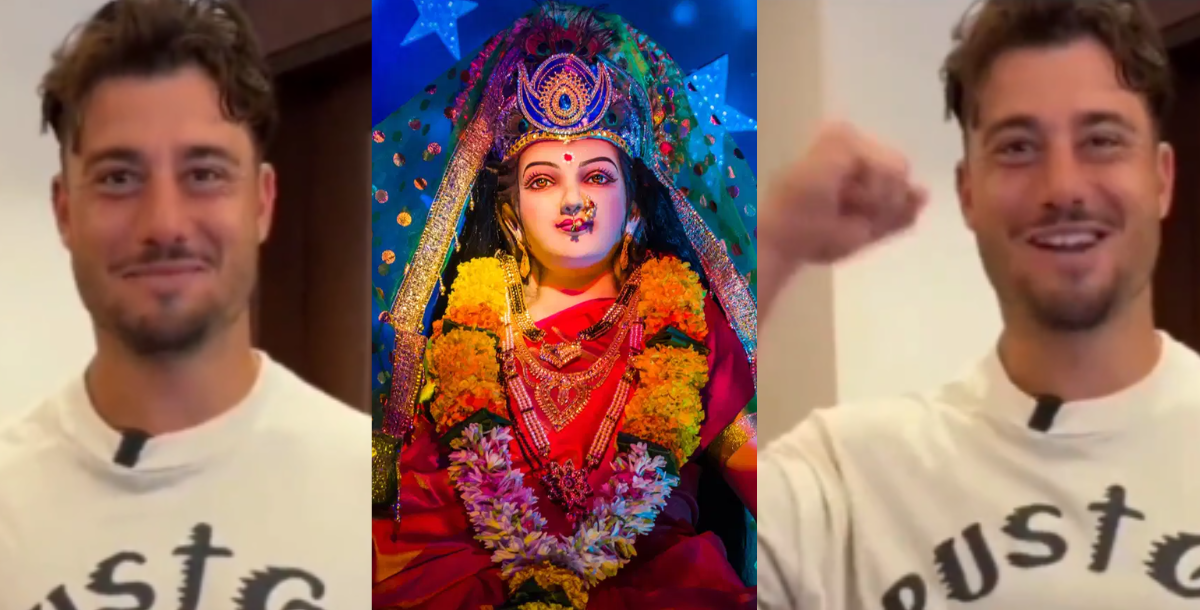 video marcus stoinis wished indian fans a happy navami to lord ram during navratri