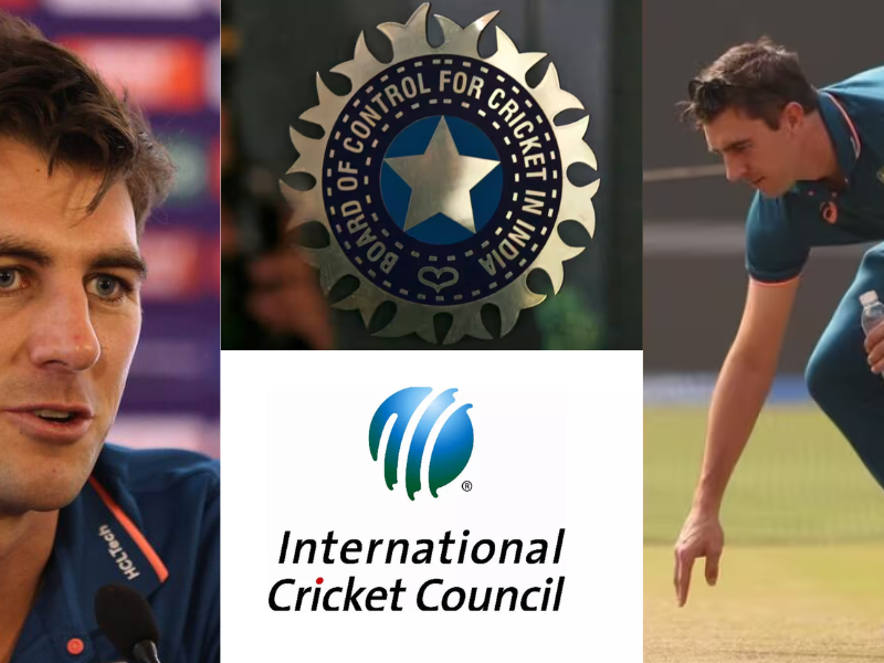 Pat Cummins को नहीं रहा ICC और BCCI पर भरोसा, फाइनल से पहले अहमदाबाद की पिच पर कर डाली ये हरकत