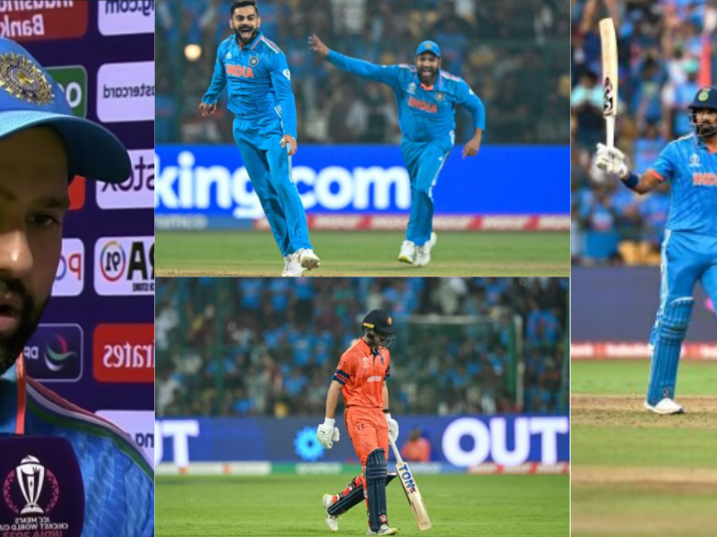 "हम इस वजह से 9 मुकाबले जीते.." नीदरलैंड को हराने के बाद कप्तान रोहित शर्मा ने उठाया बड़े राज से पर्दा, बताया लगातार 9 जीत हासिल करने का गुरुमंत्र