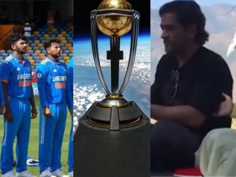 टीम इंडिया के वर्ल्ड कप जीतने के लिए MS Dhoni ने किया हवन, उत्तराखंड से वायरल हुआ VIDEO