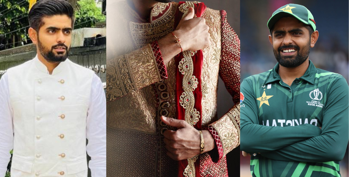 babar azam bought sherwani of 7 lakh for his marriage from sabyasachi store