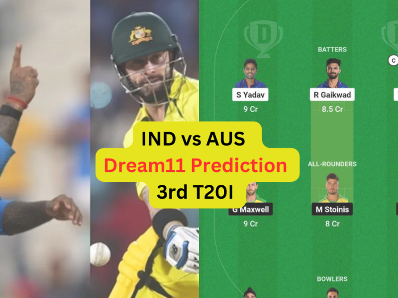 IND vs AUS Dream11 Prediction in Hindi, Fantasy Cricket Tips, प्लेइंग इलेवन, पिच रिपोर्ट, Dream11 Team, इंजरी अपडेट – Australia tour of India, 2023