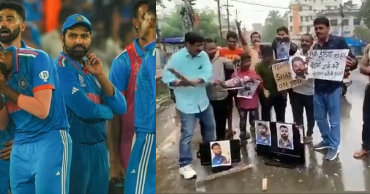 fans protest against Team India 
