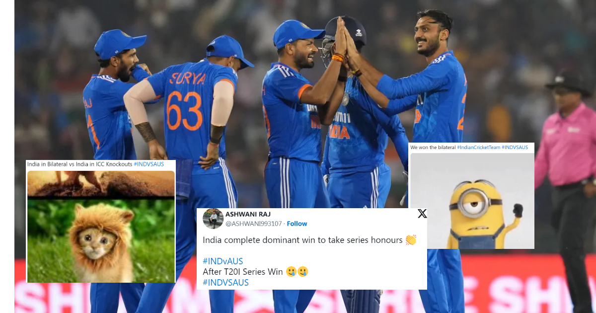 IND vs AUS: "वर्ल्ड कप में तो तुम्हारी...", ऑस्ट्रेलिया के खिलाफ सीरीज जीतने के बावजूद ट्रोल हुई टीम इंडिया, फैंस ने इस वजह से मारे ताने