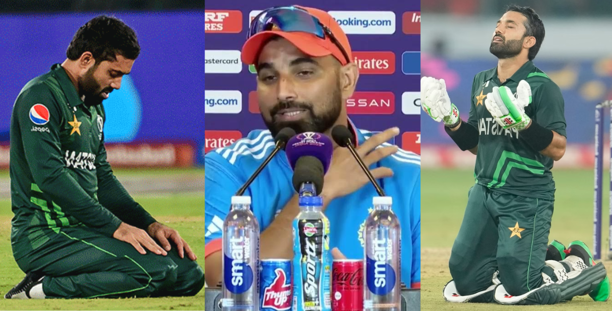 Mohammed Shami angry over Mohammad Rizwan offering Namaz in the live match gave such a statement