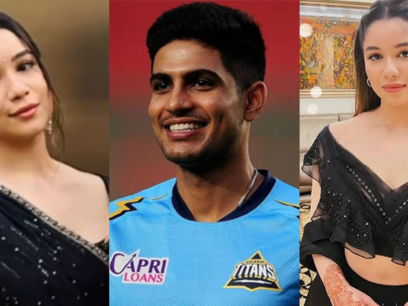 Sara Tendulkar shared a picture in a black saree and fans gave funny reactions to Shubman Gill