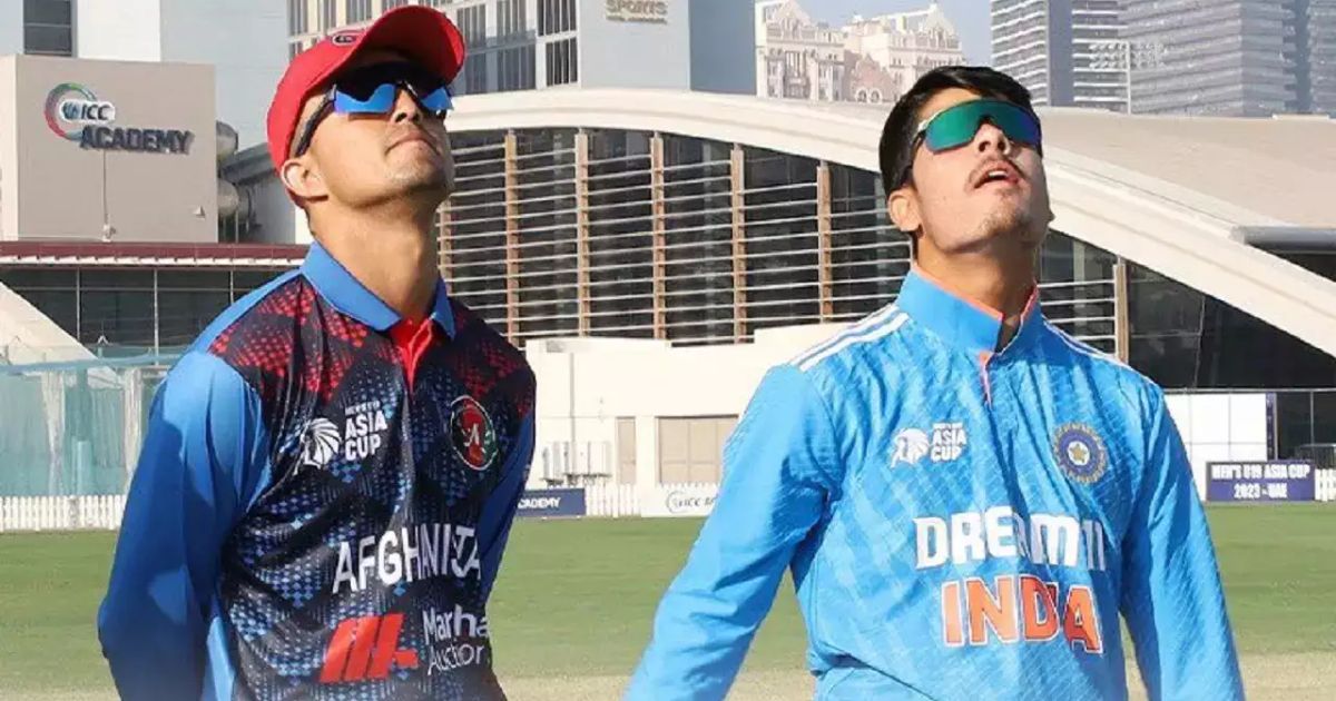  Team india , afghanistan cricket team , under 19 asia cup 2023, Arshin Kulkarni 