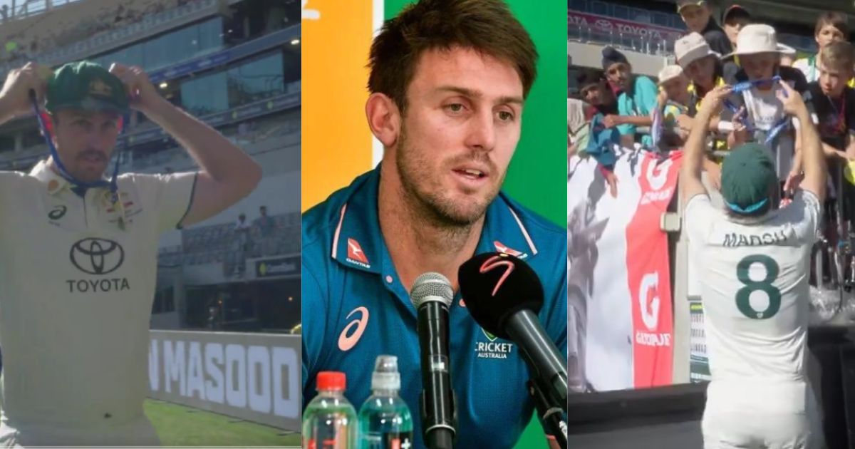 VIDEO: मैन ऑफ द मैच का खिताब मिलने पर भावुक हुए मिचेल मार्श, इस फैन को पहनाया अपना मेडल, क्रिकेट जगत में मची खलबली