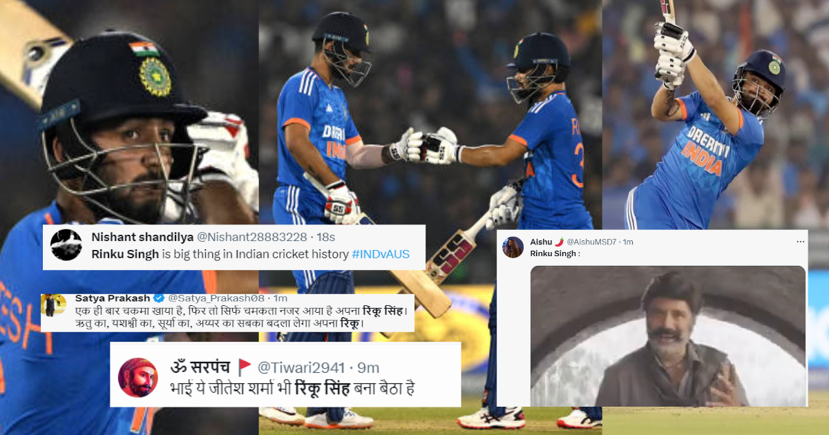 IND vs AUS: "एक शेर दूसरा सवा शेर" चौथे T20 में भारत की लाज बचाने के बाद छाए रिंकू सिंह और जीतेश शर्मा