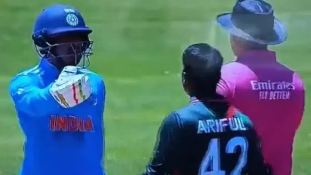 IND vs BAN fight