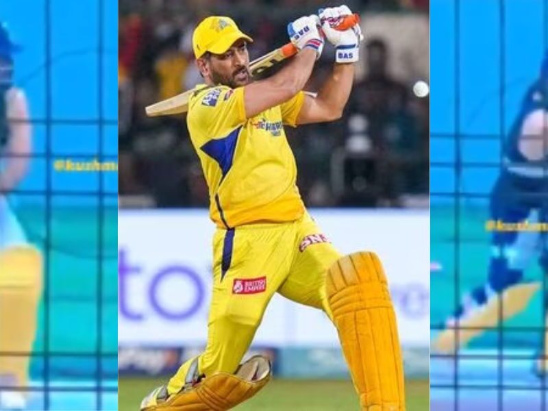 ms-dhoni-started-batting practice-for-ipl-2024 video goes viral