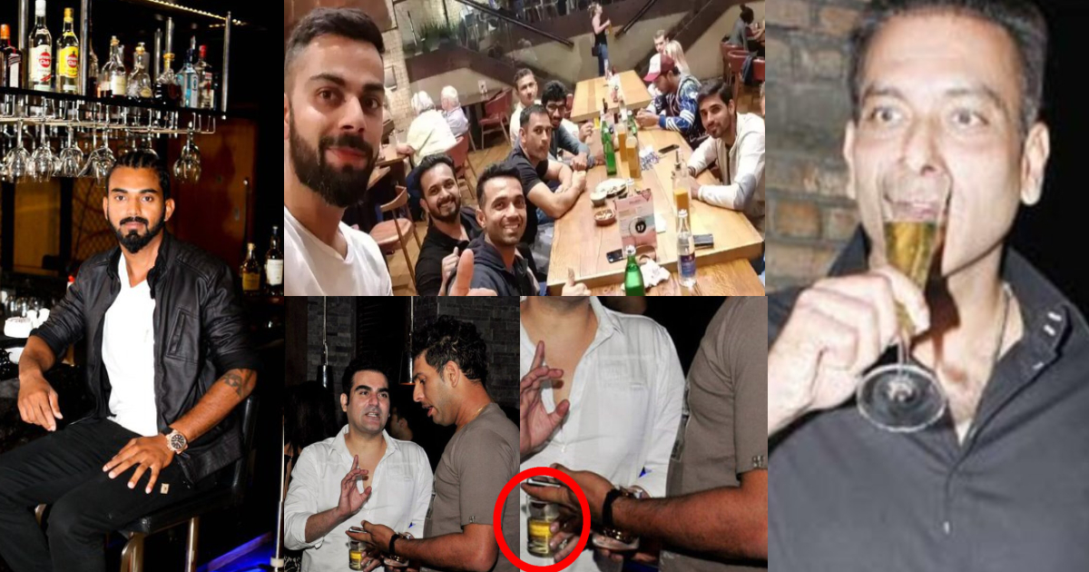 दारू के बिना 1 दिन भी नहीं रह सकते Team India के ये 3 खिलाड़ी, 1 दिन में पी जाते हैं कई लीटर शराब