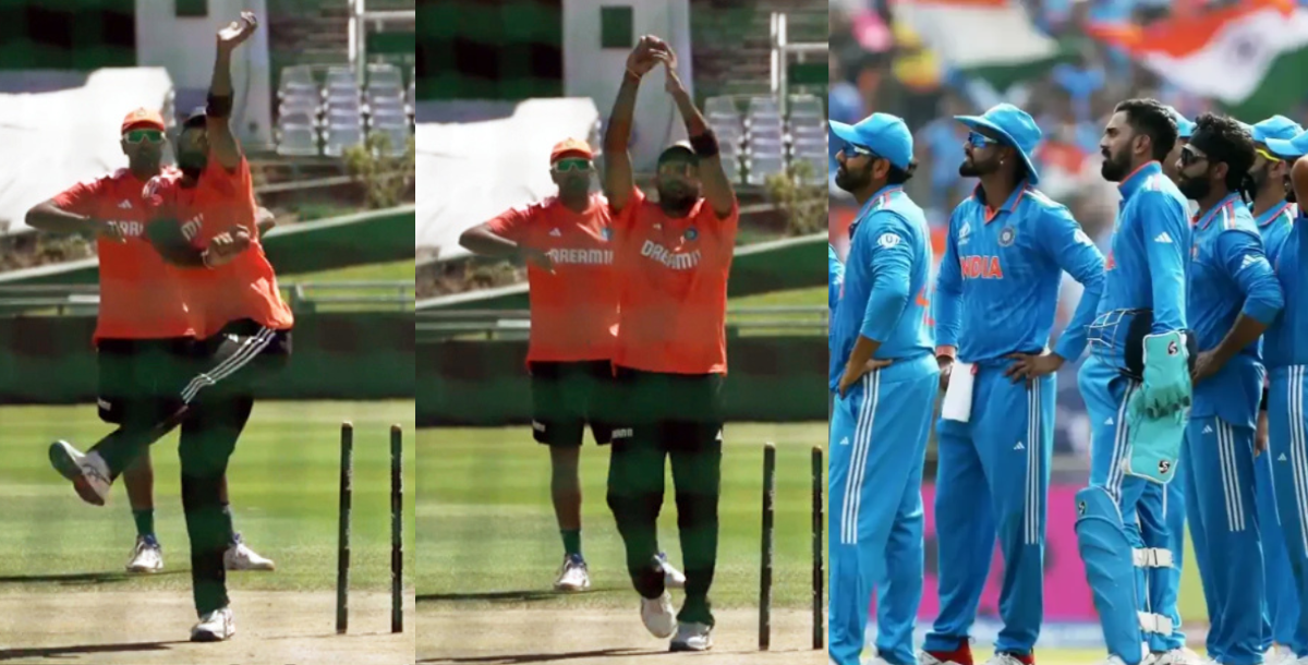 jasprit bumrah imitates r ashwins bowling action photos goes viral